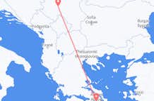 Vuelos de Kraljevo, Serbia a Atenas, Grecia