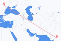 Flyg från Indore, Indien till Iași, Rumänien