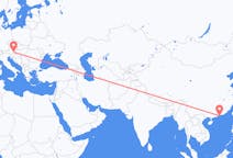 เที่ยวบิน จาก ฮ่องกง, เขตปกครองพิเศษฮ่องกงแห่งสาธารณรัฐประชาชนจีน ไปยัง กราซ, ออสเตรีย