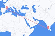 Flights from Kochi to Barcelona