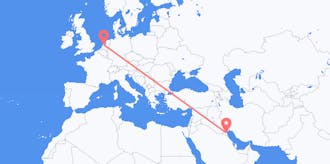 Flyg från Kuwait till Nederländerna