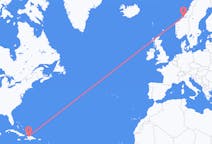 Flights from Cap-Haïtien, Haiti to Ørland, Norway