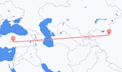 Flights from Aksu City, China to Nevşehir, Turkey