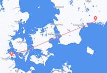 Vluchten van Sønderborg, Denemarken naar Karlskrona, Zweden