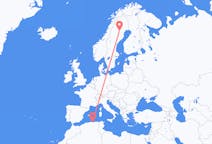 Flights from Béjaïa, Algeria to Arvidsjaur, Sweden