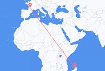 出发地 马达加斯加出发地 貝島目的地 法国贝尔热拉克的航班