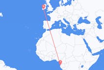 Flyg från Libreville, Gabon till Cork, Irland