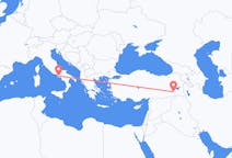 Vols de Siirt, Turquie à Naples, Italie