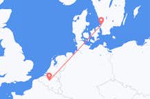 Vols depuis Ängelholm, Suède à Bruxelles, Belgique