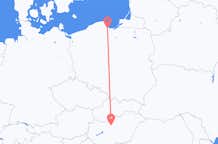 Flyreiser fra Gdańsk, til Budapest