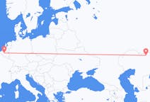 Flyreiser fra Aktobe, Kasakhstan til Brussel, Belgia