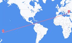 Flights from Lakeba, Fiji to Ankara, Turkey