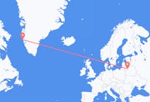 Flights from Vilnius, Lithuania to Maniitsoq, Greenland