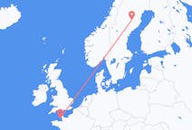 Flights from Lycksele, Sweden to Saint Helier, Jersey