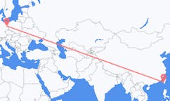 Flyg från Tainan, Taiwan till Berlin, Maryland, Tyskland