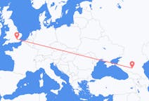 Flyrejser fra Mineralnye Vody, Rusland til London, England