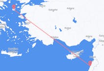Flyreiser fra Beirut, til Lemnos