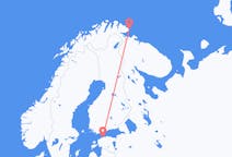 ตั๋วเครื่องบินจากเมืองทาลลินน์ไปยังเมืองVardø