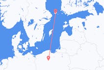 Flights from Mariehamn to Bydgoszcz