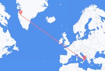 이탈리아 크로토네에서 출발해 그린란드 Kangerlussuaq에(으)로 가는 항공편