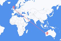 Flyreiser fra Kalgoorlie, Australia til Leeds, England