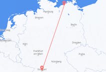 Flights from Stuttgart to Rostock