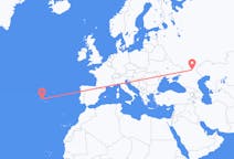 Flights from Volgograd, Russia to Terceira Island, Portugal