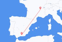 Flyg från Lyon, Frankrike till Granada, Nicaragua, Spanien