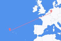Flights from Düsseldorf, Germany to Flores Island, Portugal
