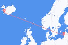 Flyreiser fra Palanga, Litauen til Reykjavík, Island
