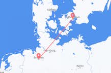Flights from Bremen to Copenhagen
