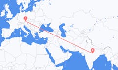 Flights from Jabalpur, India to Linz, Austria