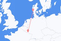 Flyreiser fra Luxembourg by, Luxembourg til Esbjerg, Danmark