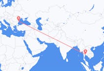 Flyreiser fra Bangkok, til Constanta