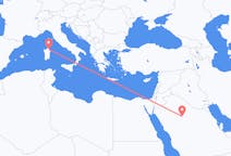 Flights from Ha il, Saudi Arabia to Olbia, Italy