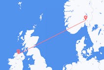 Flyrejser fra Derry til Oslo
