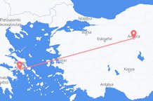 Vols d’Ankara, Turquie pour Athènes, Grèce