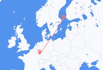 Flights from from Mariehamn to Saarbrücken