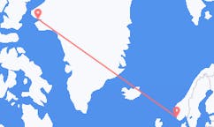 Flights from Stavanger, Norway to Qaanaaq, Greenland