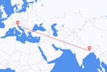 印度出发地 杜爾加布爾飞往印度目的地 威尼斯的航班