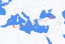 Flyreiser fra Biskra, Algerie til Giresun, Tyrkia