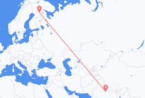 Flights from Kanpur, India to Kuusamo, Finland