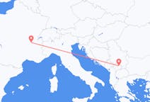 Flights from Pristina, Kosovo to Lyon, France