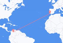 Flyg från Bucaramanga, Colombia till Faro, Portugal