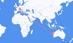 Flights from Geraldton, Australia to Bastia, France