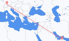 Flights from Al Ain, United Arab Emirates to Friedrichshafen, Germany