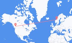 Flights from Williams Lake, Canada to Trondheim, Norway