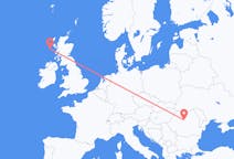 Flights from Târgu Mureș, Romania to Barra, the United Kingdom