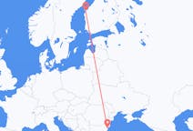 Flights from Varna, Bulgaria to Vaasa, Finland