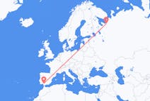 Flights from Arkhangelsk, Russia to Seville, Spain
